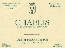 Gilbert Picq - Chablis 2023 (750ml) (750ml)