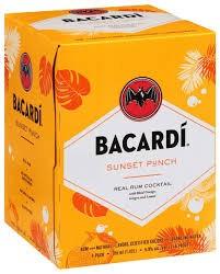 Bacardi Cocktail - Sunset Punch 4pack (750ml) (750ml)