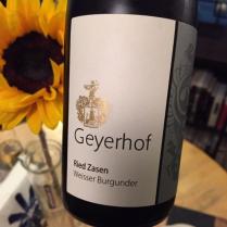 Geyerhof - Ried Zasen Weisser Burgunder 2009 (375ml) (375ml)