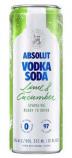Absolut - Lime & Cucumber Vodka Soda 0