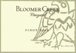 Bloomer Creek Vineyard - Pinot Noir Finger Lakes 2019