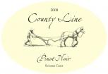 County Line - Pinot Noir Sonoma Coast 2018 (750ml)