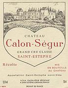 Chateau Calon-Segur - Saint Estephe 2018 (750ml) (750ml)
