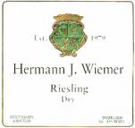 Hermann J Wiemer - Riesling Dry 2022 (750)